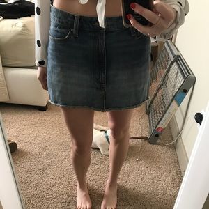 Free People Denim Mini